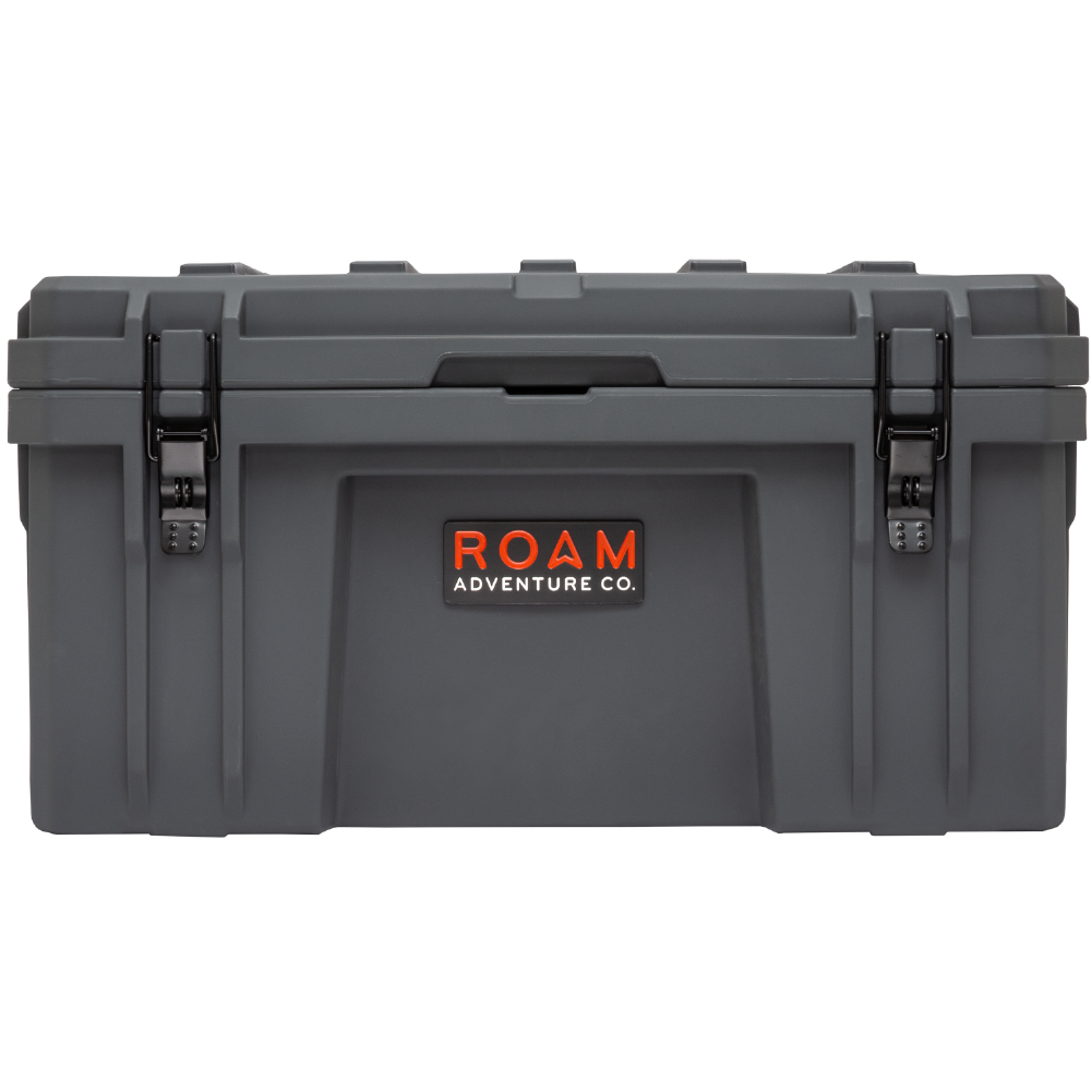 ROAM 82L Rugged Case - medium heavy-duty storage box shown in Slate