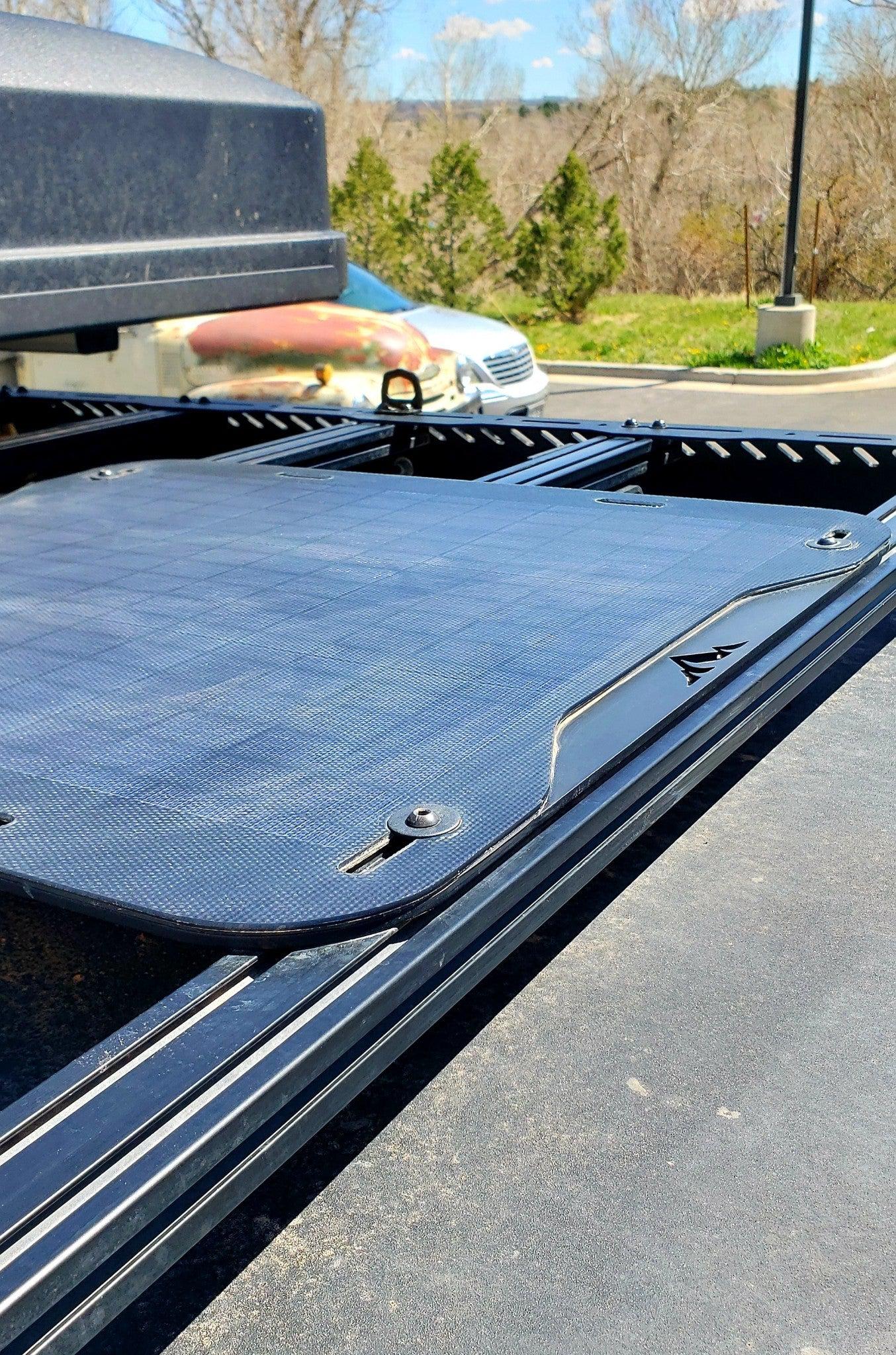 Cascadia dual 45 watt solar panels with controller-Cascadia-upTOP Overland