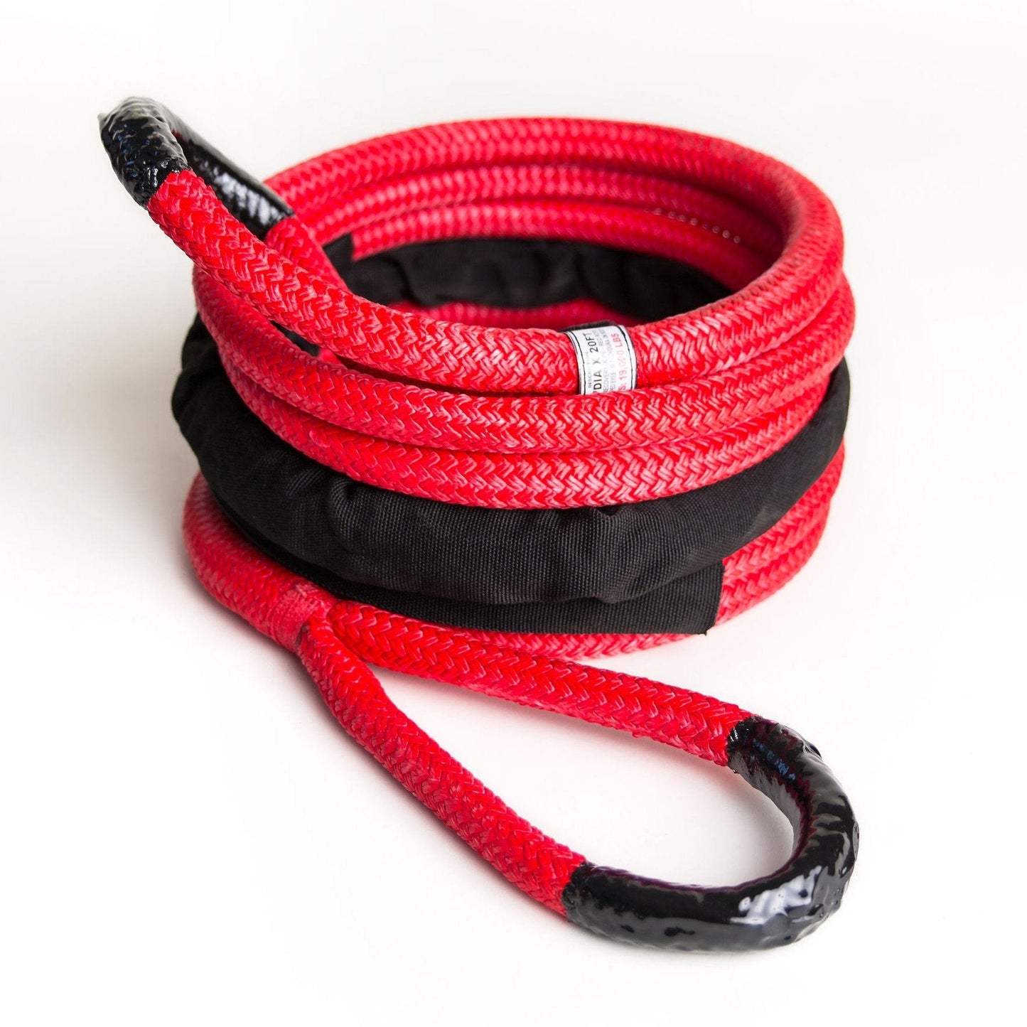 3/4" Kinetic Recovery Rope "Rubber Boa" [WLL 3,800-5,400 lbs]  [MBS 19,000 lbs]